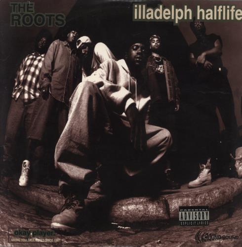 The Roots Illadelph Halflife + Sticker - VG US 2-LP vinyl